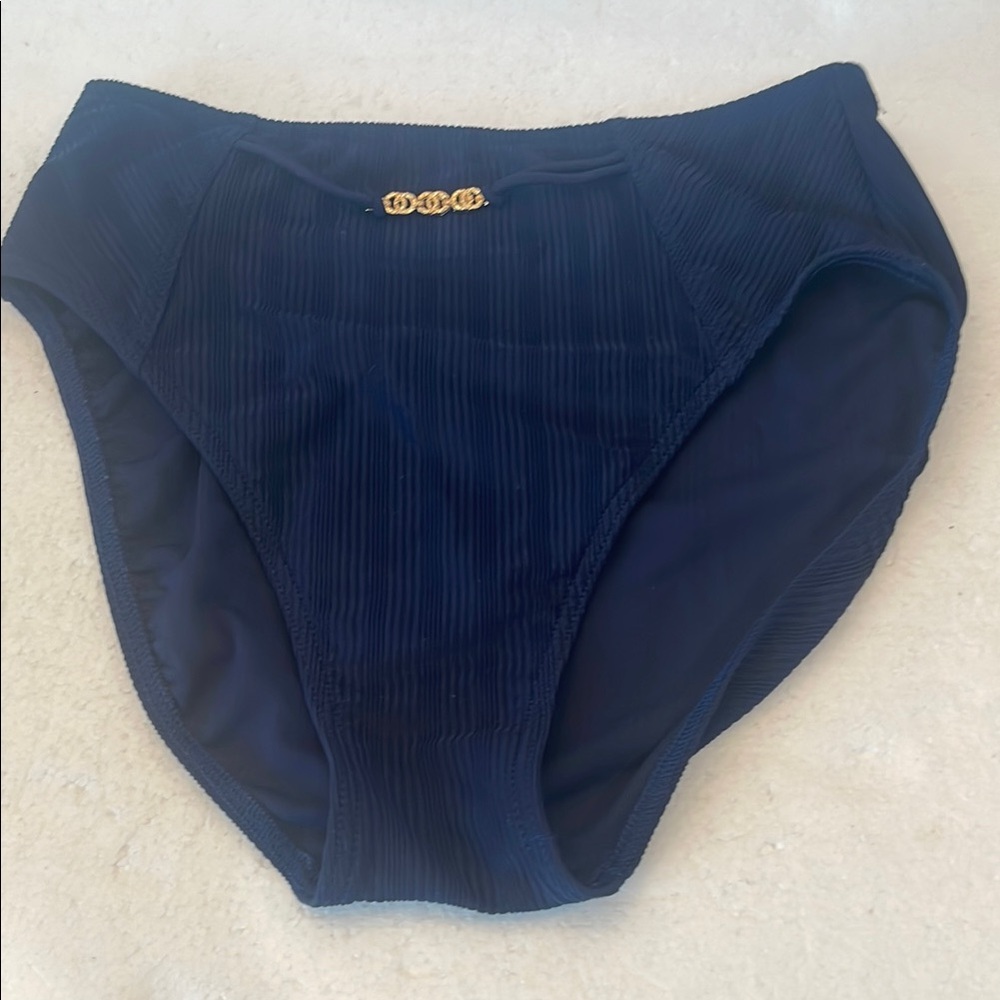 Navy Blue Swim bikini Bottoms women’s size 12